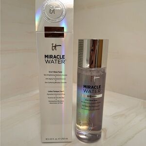 IT Miracle Water 3 in 1 Glow Tonic 8.5oz  NEW in box bottle